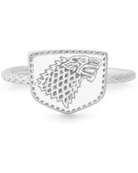 ALEX AND ANI Game Of Thrones Adjustable Ring For - Metallic