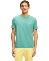 Brooks Brothers - Regular Fit Supima Cotton Crewneck Short Sleeve Logo T-shirt - Lyst
