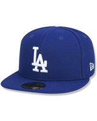 KTZ - 59fifty Los Angeles Dodgers Mlb 2017 Authentic Collection On Field Game Fitted Cap Size 7 5/8 - Lyst