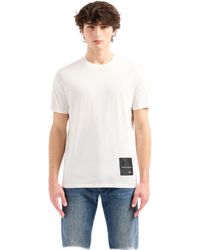 Emporio Armani - A | X Armani Exchange Regular Fit Limited Edition Armani Exchange X Mix Mag Patch Logo Tee - Lyst