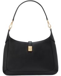 Kate Spade - Deco Pebbled Leather Hobo Bag - Lyst