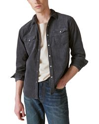 Lucky Brand - Corduroy Western Long Sleeve Shirt - Lyst