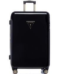 guess black suitcase