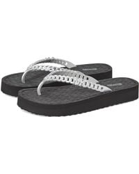 Michael Kors - Zaza Flip Flop Sandals 2, Synthetic - Lyst
