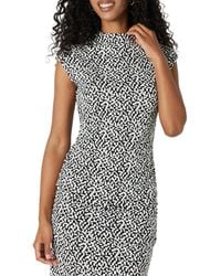 Amazon Essentials - Slim-fit Extended-sleeve Ruched Matte Jersey Top - Lyst