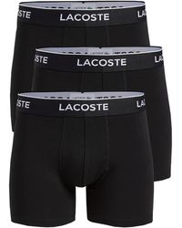 Lacoste - Boxer Briefs 3-pack Casual Classic - Lyst
