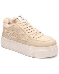 Ash - Sailor Faux Fur Lined Platform Sneaker-stylish High-top Shoes With Chunky Sole And Soft Interior - Lyst