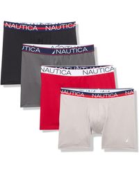 Nautica - 4-pack Limited Edition Micro Boxer Briefs - Lyst