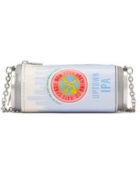 Kate Spade - Snack Time Shiny Metallic Leather Pochette - Lyst