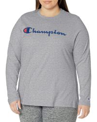 Champion - Womens Classic Tee T Shirt - Lyst