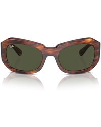 Ray-Ban - Rb2212 Beate Rectangular Sunglasses - Lyst