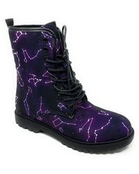 N.y.l.a. - Cosmic Galaxy Combat Ankle Boot - Lyst
