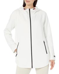 DKNY - Womens Sport Jacket Hooded Anorak - Lyst