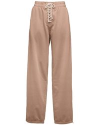 PUMA Fenty X By Rihanna Lace Up Sweatpants in White Lyst