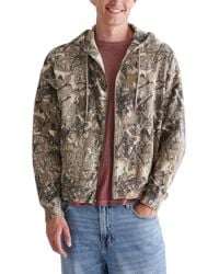 Aéropostale - Aéropostale Aero Soft Camo Boxy Fz Hood - Lyst