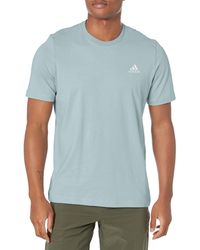 adidas - Essentials Single Jersey Embroidered Small Logo T-shirt - Lyst