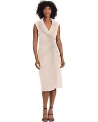 Maggy London - Tuxedo Blazer Wrap Dress - Lyst