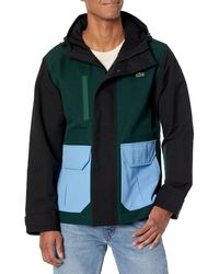 Lacoste - Water-repellent Color-block Twill Jacket Core - Lyst