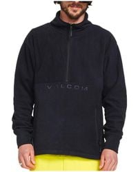 Volcom - V-science 1/2 Zip Mock Neck Snowboard Fleece Sweatshirt - Lyst