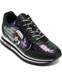 Karl Lagerfeld - Paris Meade Everyday Lace Up Sneaker - Lyst
