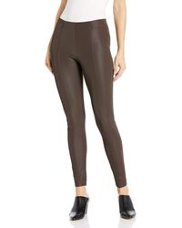 Kendall + Kylie - Kendall + Kylie Pebbled Faux Leather Leggings - Lyst