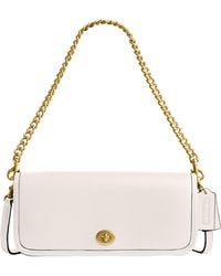 COACH - The Originals Glovetanned Leather Dinky Bag With Chain Strap - Lyst