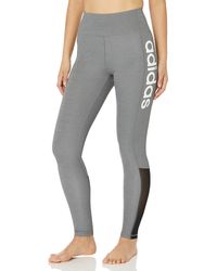 adidas - Womens Designed 2 Move Aeroready High-rise Fitted Full Length Workout Fitness Gym Training Pilates Yoga Pants Leggings - Lyst