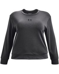Under Armour - Rival Terry Crew Neck Long-sleeve T-shirt - Lyst