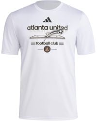 adidas - Standard Fc Vintage World Pre-game Short Sleeve T-shirt - Lyst