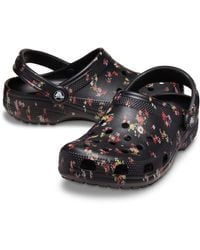 Crocs Clogs Classic Lined Bandana Clog in Black Lyst UK