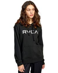 RVCA - Graphic Fleece Pullover Hooded Sweatshirt - Lyst