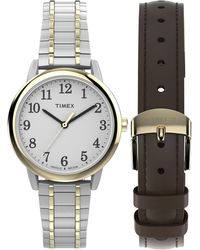 Timex - Analog Quarz Uhr mit Edelstahl Armband TWG062900JT - Lyst