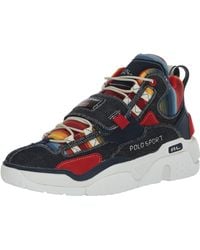 Polo Ralph Lauren - Ps100 Print High-top Sneaker - Lyst