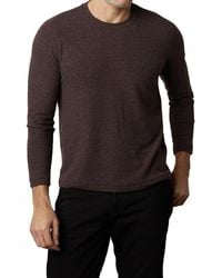 Velvet By Graham & Spencer - Becker Long Sleeve Pullover Sweatshirt - Lyst
