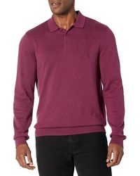 Emporio Armani - A | X Armani Exchange Collared Pullover Ax Logo Sweater - Lyst