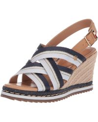 tommy hilfiger narnia espadrille wedge pump