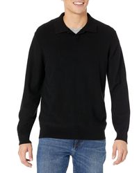 Vince - S Boiled Cashmere Johnny Collar,black,xl - Lyst