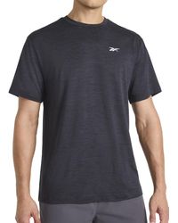 Reebok - 's Strike Short Sleeve Crewneck T-shirt - Lyst