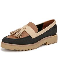 Franco Sarto - S Carolynn Loafer Black Colorblock Twill 8.5 M - Lyst