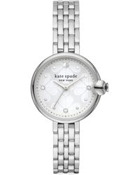 Kate Spade - Chelsea Park Three-hand Date Stainless Steel Watch - Lyst
