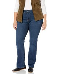 lee women's slimming fit rebound skinny leg jean