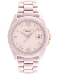 COACH - Greyson Watch | Water Resistant | Quartz Movement | Elevating Elegance For Every Occasion(model 14503926) - Lyst