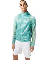 Lacoste - 's Tennis Recycled Polyester Hooded Jacket - Lyst