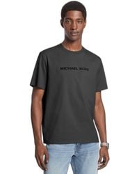 Michael Kors - Tufted Logo T-shirt - Lyst
