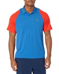 Lacoste - S Contemporary Collections Short Sleeve Regular Fit With Colorblocking Polo Shirt - Lyst