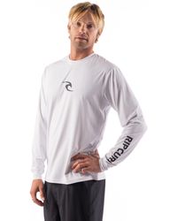 Rip Curl - Standard Long Sleeve Rashguard-upf 50+ Sun Protection Surf Shirt - Lyst