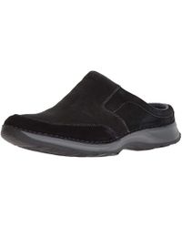 rockport lite five clog