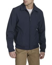 Levi's - Lightweight Softshell Varsity Rib Knit Bomber Jacket - Lyst