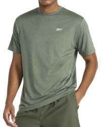 Reebok - 's Strike Short Sleeve Crewneck T-shirt - Lyst
