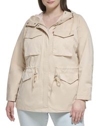 Levi's - Four Pocket Hooded Military Jacket - Lyst
